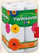 Twinsaver Roller Towels-4's
