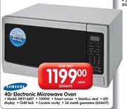 Samsung Electronic Microwave Oven(ME9144ST)-40l Each