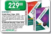 Kaspersky Internet Security 1 User 2013
