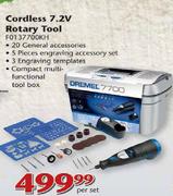 Dremel Cordless 7.2V Rotary Tool-Per Set