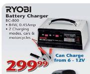 Ryobi Battery Charger