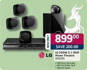 LG 5.1 DVD Home Theatre (DH3120S)-300W 
