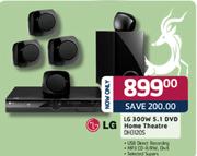LG 300W 5.1 DVD Home Theatre