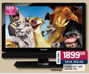 Toshiba 24"(60cm) Full HD LED TV