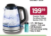 Counter Cordless Glass Kettle