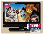 Toshiba Full Hd LED TV-24" (60cm)