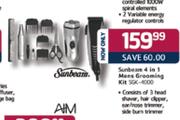 Sunbeam 4 In 1 Mens Grooming Kit