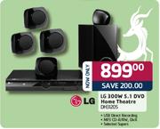 LG 5.1 DVD Home Theatre-300W 