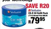 Verbatim CD-R 50 Refill Pack
