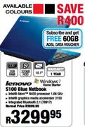 Lenovo S100 Blue Netbook