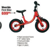 Weeride First Bike
