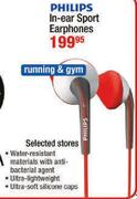 Philips In-ear Sport Earphones