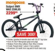 Mongoose Subject BMX