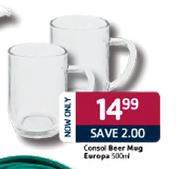 Consol Beer Mug Europe-500ml