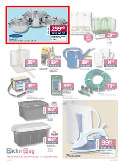 Pick n Pay Gauteng : Bringing in the New Year with Great Prices (27 Dec - 6 Jan 2013), page 7