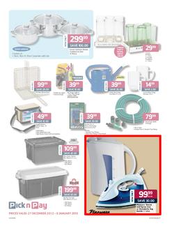 Pick n Pay Gauteng : Bringing in the New Year with Great Prices (27 Dec - 6 Jan 2013), page 7