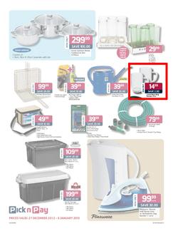 Pick n Pay Gauteng : Bringing in the New Year with Great Prices (27 Dec - 6 Jan 2013), page 7