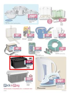 Pick n Pay Gauteng : Bringing in the New Year with Great Prices (27 Dec - 6 Jan 2013), page 7