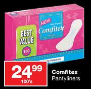 Comfitex Pantyliners-100's