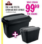 Big Jim 30L + 60L Delta Storage Box Combo-Per Combo