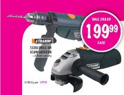 Stramm 550W Drill or 850W Grinder-Each