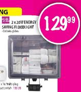 Simple Choice Saving Floodlight-2 x 20W