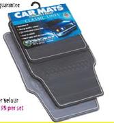 Stingray 4 Piece Heavy Duty Mat Set-Per Set
