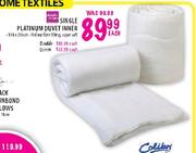 Simple Choice Double Platinum Duvet Inner-Each