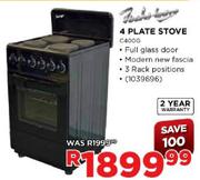 4 Plate Stove C400G