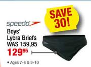 Speeda Boys' Lycra Briefs 