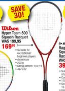Wilson Hyper Team 500 Squash Racquet