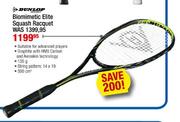 Dunlop Blominetic Elite Squash Racquet