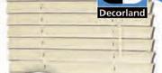 Ready-Made 50mm PVC Venetian Blinds Raised Woodgrain((Cream Colour Only)-1800x1600mm