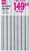 Simple Choice Jacquard Curtain-Per Drop