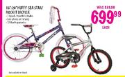 16"/20" Huffy Sea Star/Rock It Bicycle-Each