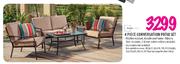 Mainstays 4 Piece Conversation Patio Set