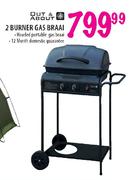 Out & About 2 Burner Gas Braai