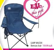 Camp Master Oversize Chair Each