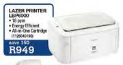 Canon Lazer Printer-LBP6000