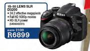 Nikon 18-55 Lens SLR-D3200
