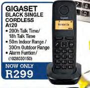 Glgaset Black Single Cordless-A120
