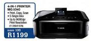Canon 4-In-1 Printer-Mg5340