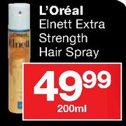 L'Oreal Elnett Extra Strength Hair Spray-200ml