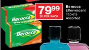 Berocca Effervescent Tablets Assorted-20 Per Pack