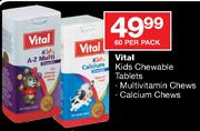 Vital Kids Chewable Tablets-60 Per Pack