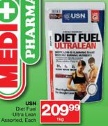 USN Diet Fuel Ultra Lean Assorted-1Kg Each