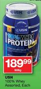 USN 100% Whey Assorted-908g Each