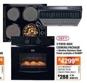 Defy 600C Cooking Package-3 Piece