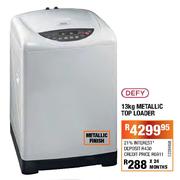 Defy Metallic Top Loader-13kg