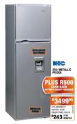 KIC Metallic Fridge-255Ltr